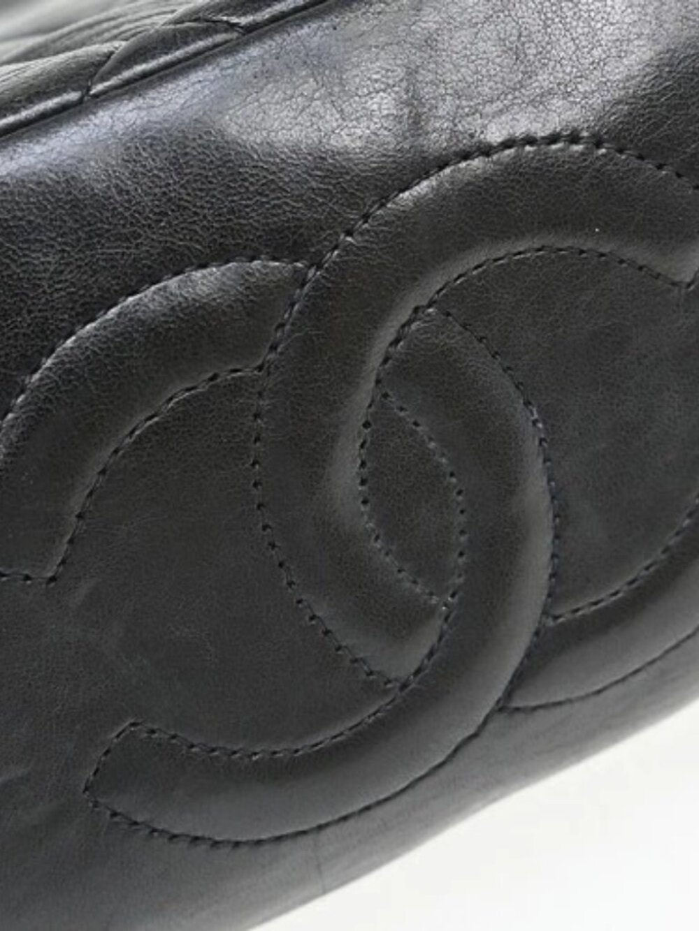 Chanel Black Lambskin Large Duma Backpack NQ09355 - Picture 4 of 11